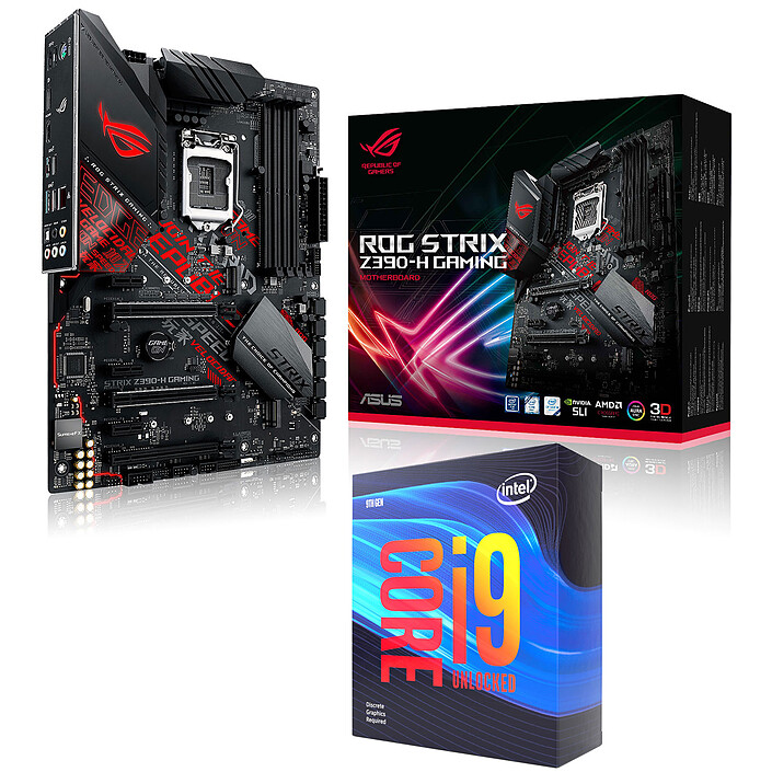 Kit Upgrade PC Core i9K ROG STRIX Z390-H GAMING