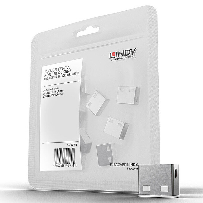 Lindy 10 locks for USB-A ports