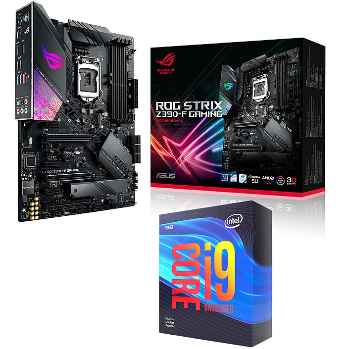 Kit Upgrade PC Core i9K ROG STRIX Z390-F GAMING