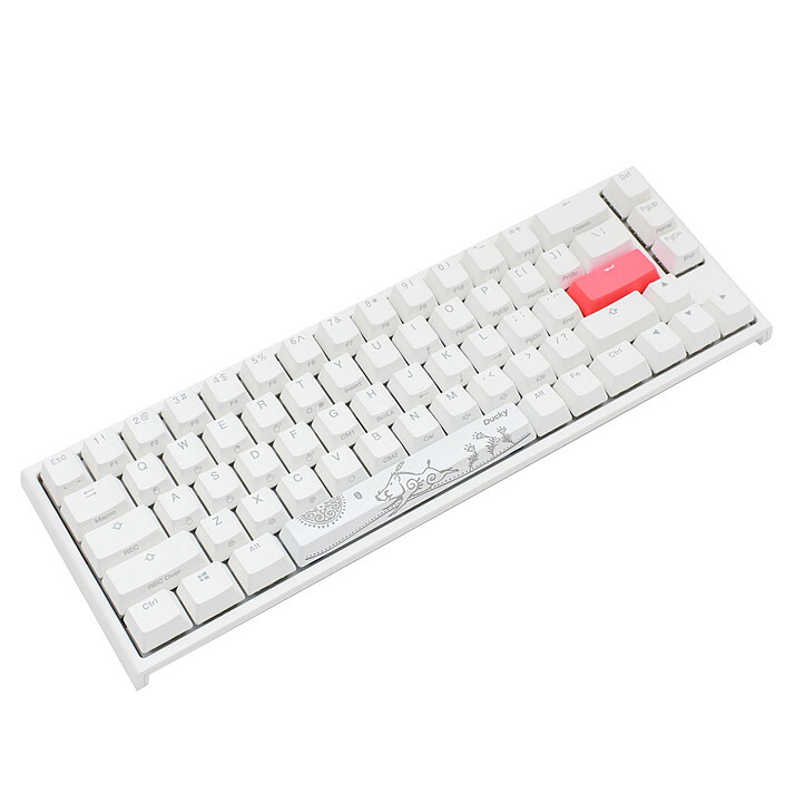 Avis Ducky Channel One 2 SF RGB Blanc (Cherry MX RGB Blue)