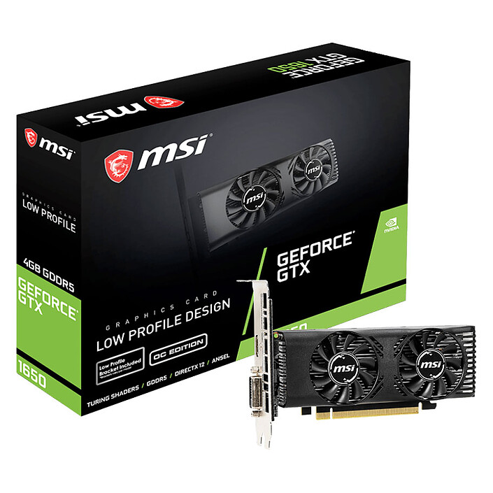 MSI GeForce GTX 1650 4GT LP OC