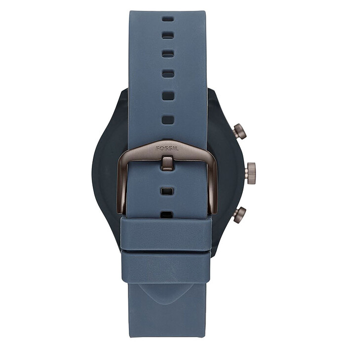 Fossil Sport 43 Smartwatch (43 mm / Silicone / Bleu Fumé) pas cher