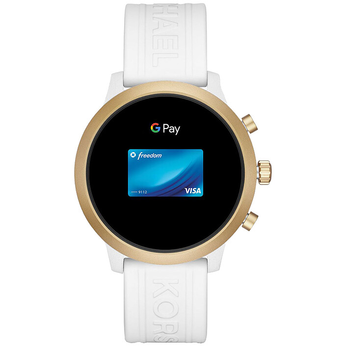 Avis Michael Kors Access MKGO (43 mm / Silicone / Blanc)