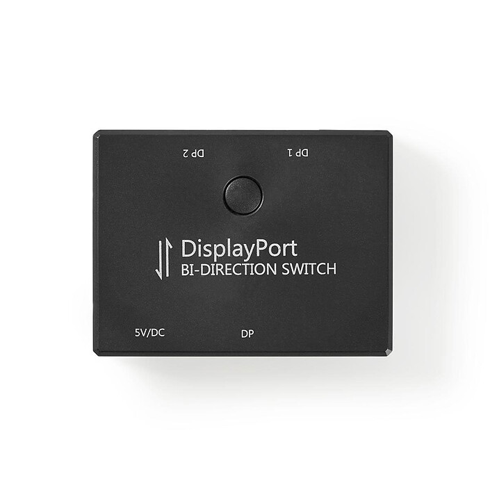 Avis Nedis Switch Displayport 2:1 (femelle/femelle)
