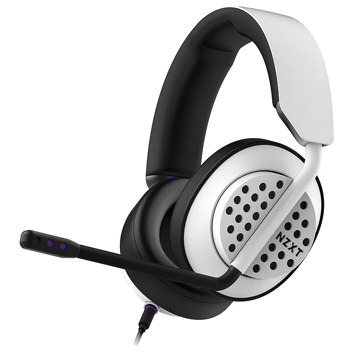 NZXT AER Open Headset Blanc