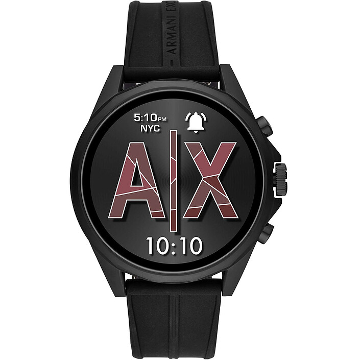 Armani Exchange Connected Gen.4 (46 mm / Silicone / Black)