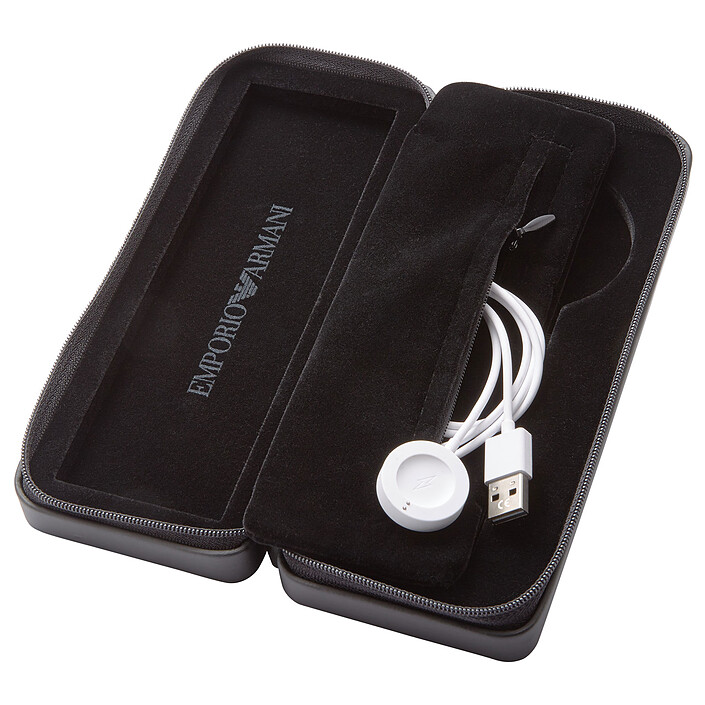 Acquista Emporio Armani Connected Smartwatch 3 Gen.5 (44.5 mm / Gomma / Nero e Arancione)