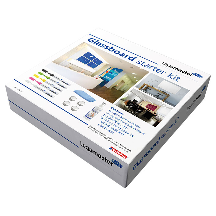 Legamaster Glass Board Kit