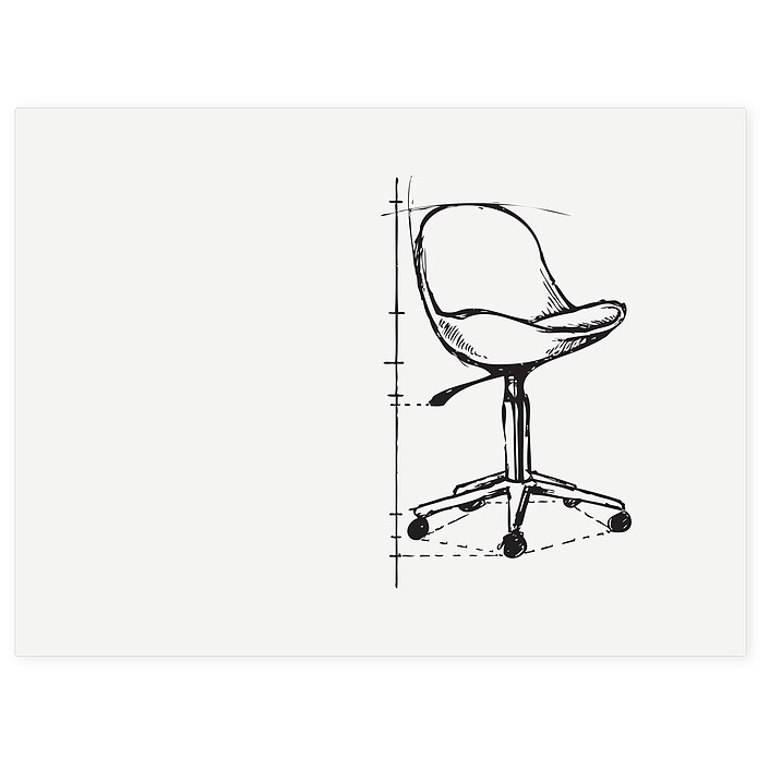 Legamaster Board-Up 75 x 100 cm