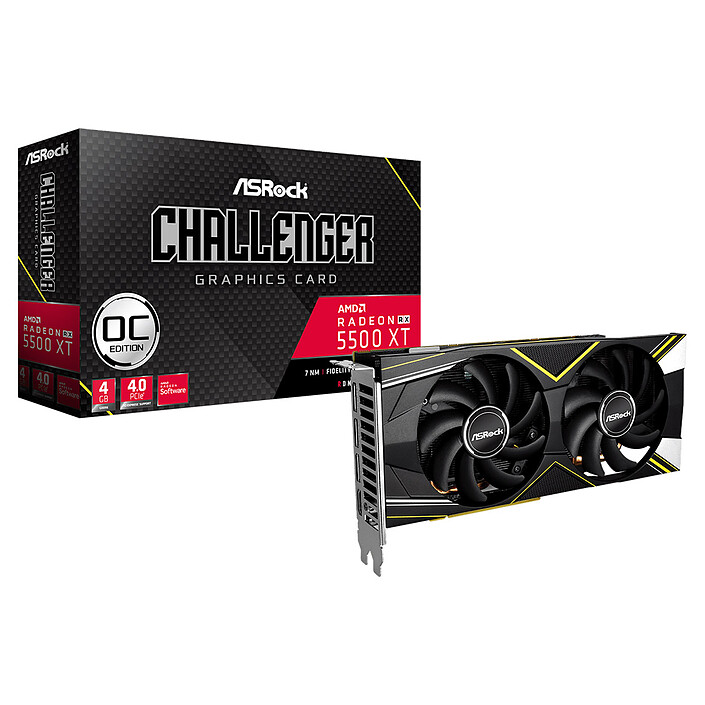 ASRock Radeon RX 5500 XT Challenger D 4G OC