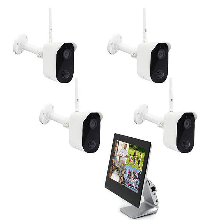 MCL Kit de vidéosurveillance (4 caméras)