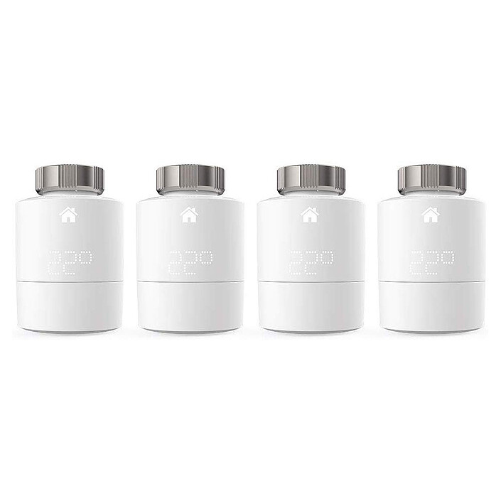 Tado Têtes Thermostatique Intelligentes - Pack Quattro