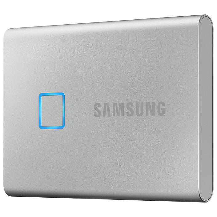 Nota Samsung SSD portatile T7 Touch 1Tb Argento