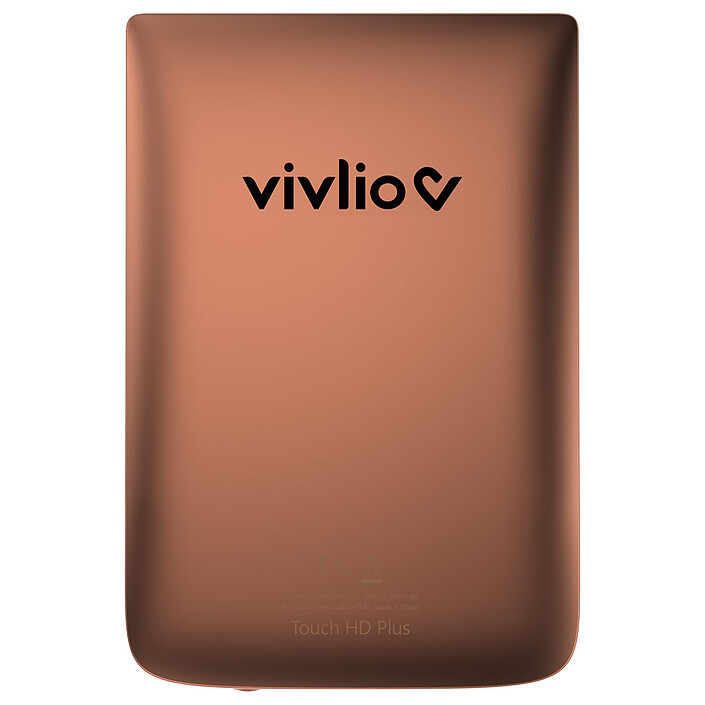 Acheter Vivlio Touch HD Plus Cuivre/Noir + Pack d'eBooks OFFERT + Housse Chinée Verte