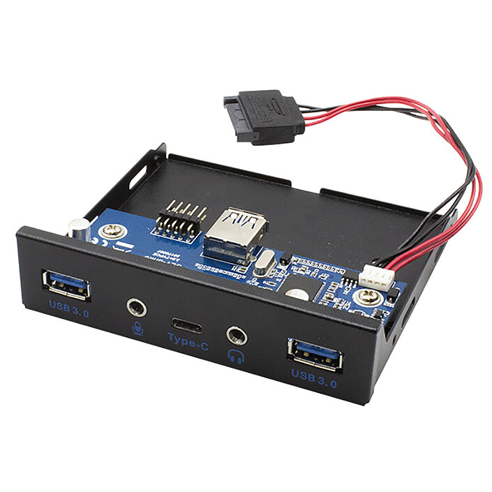 i-tec USB 3.0 Type-C / USB 3.0 Type-A Internal Front Panel + Audio