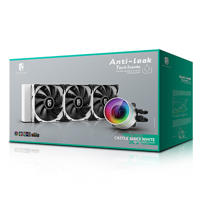 cheap Deepcool Gamer Storm Castle 360EX White ARGB