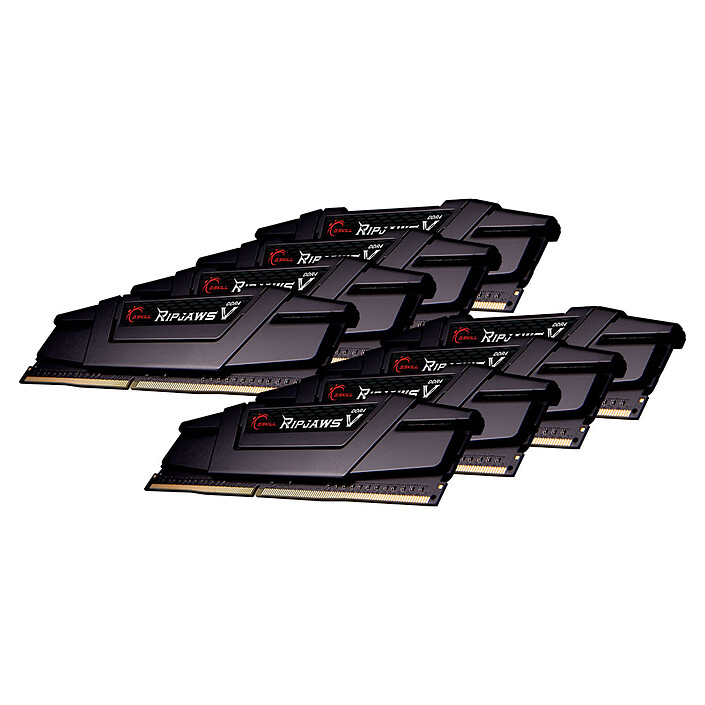 G.Skill RipJaws 5 Series Black 256GB (8x32GB) DDR4 3600MHz CL16