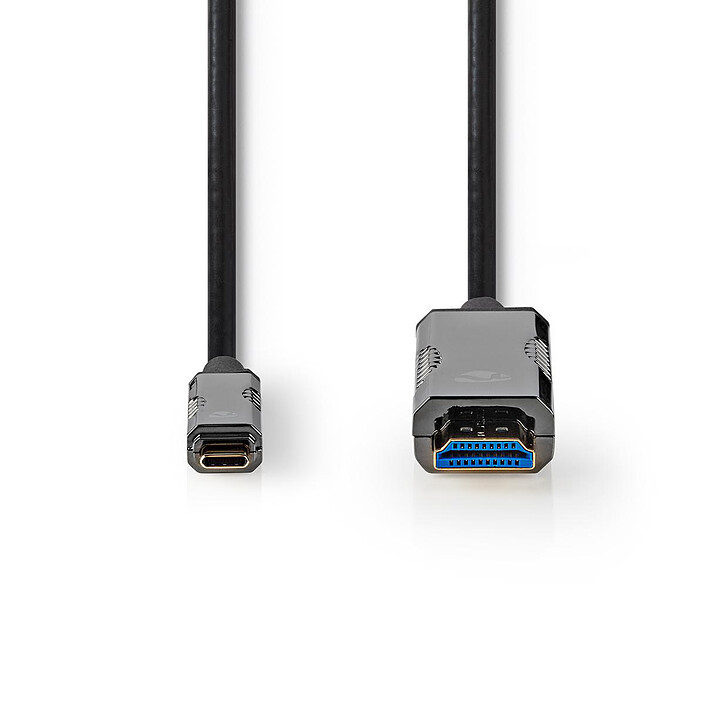 Avis Nedis Câble USB-C vers HDMI COA 15 m Noir