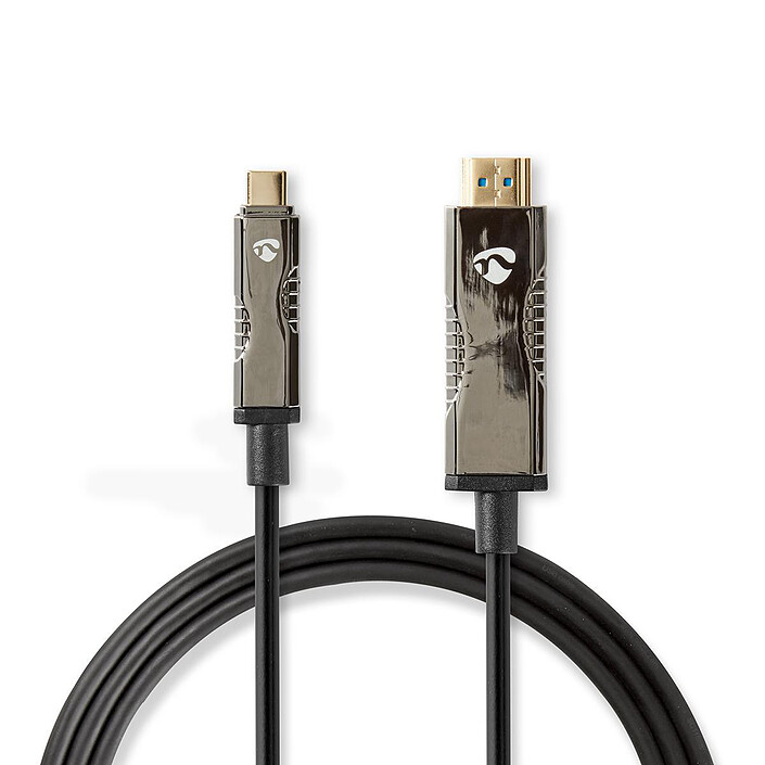 Nedis USB-C to HDMI COA cable 30 m Black