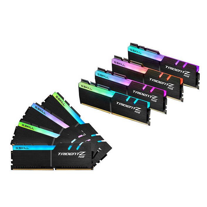 G.Skill Trident Z RGB 256 Go (8 x 32 Go) DDR4 2666 MHz CL19