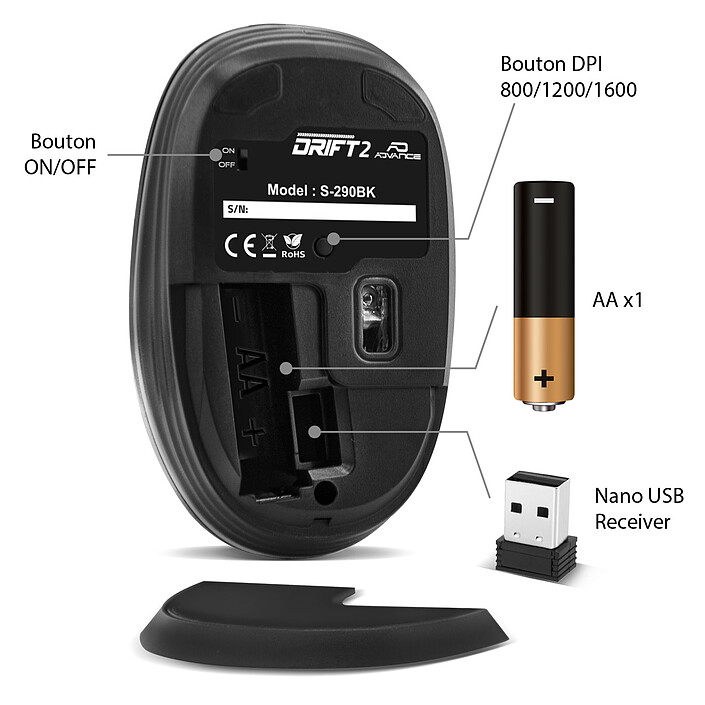 Comprar Advance Drift 2 Negro