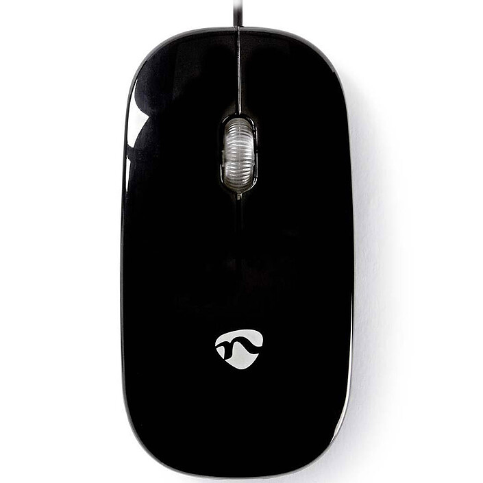 Nedis Wired Optical Mouse Black