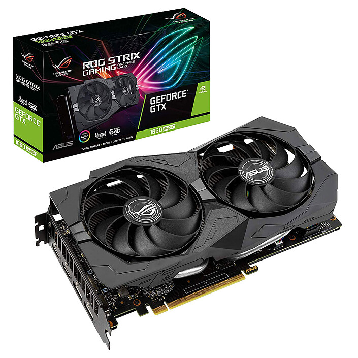 ASUS GeForce GTX 1660 SUPER ROG-STRIX-GTX1660S-A6G-GAMING