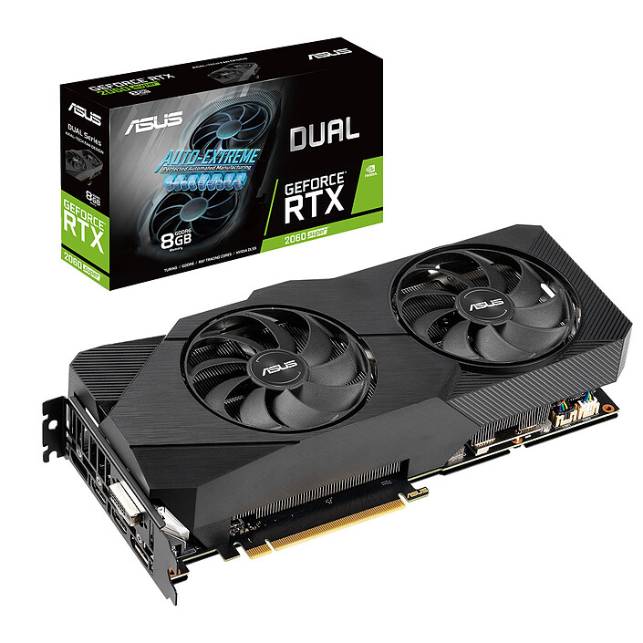 ASUS GeForce RTX 2060 SUPER DUAL-RTX2060S-A8G-EVO-V2