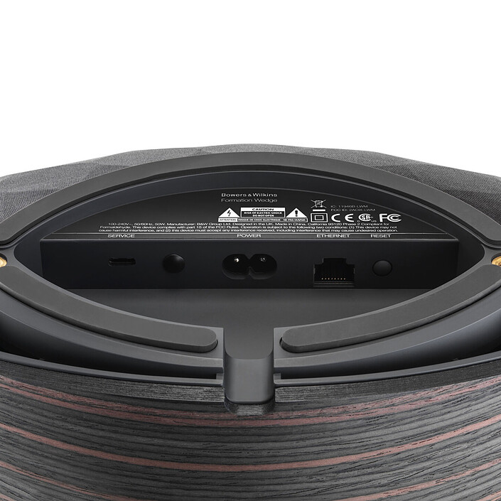 B&W Formation Wedge Noir pas cher