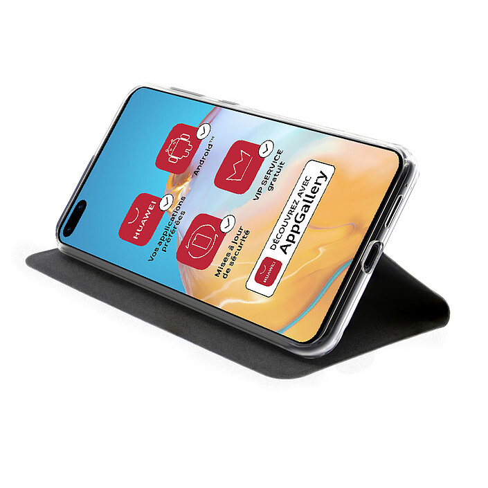 Avis Akashi Etui Folio Noir Huawei P40