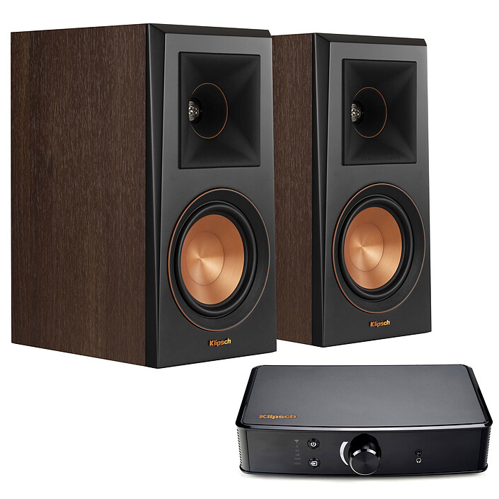 Klipsch PowerGate + RP-500M Noyer