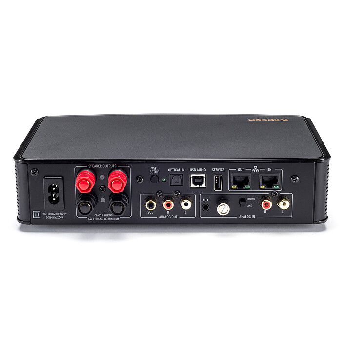 Avis Klipsch PowerGate + RP-500M Noyer