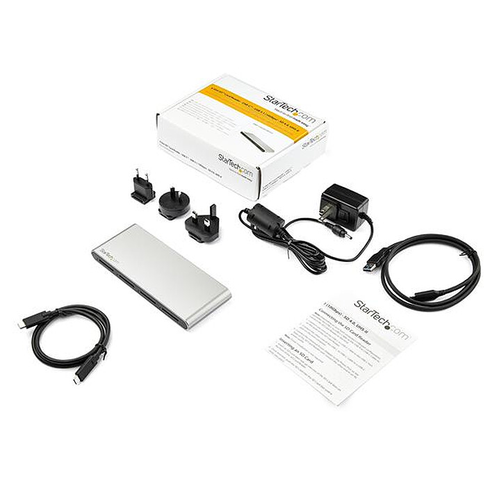 Acheter StarTech.com Lecteur de carte mémoire SD 4 ports USB-C (10 Gbps)