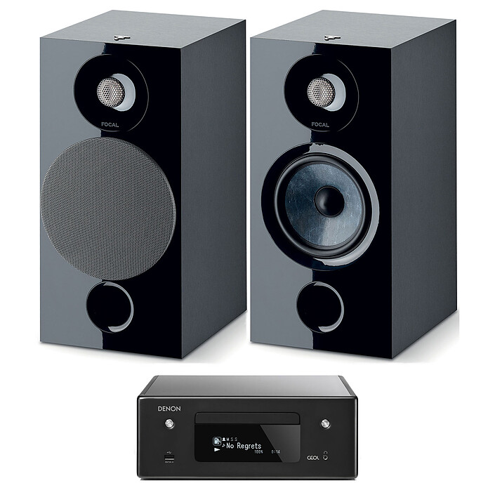 Denon CEOL N10 Noir + Focal Chora 806 Noir