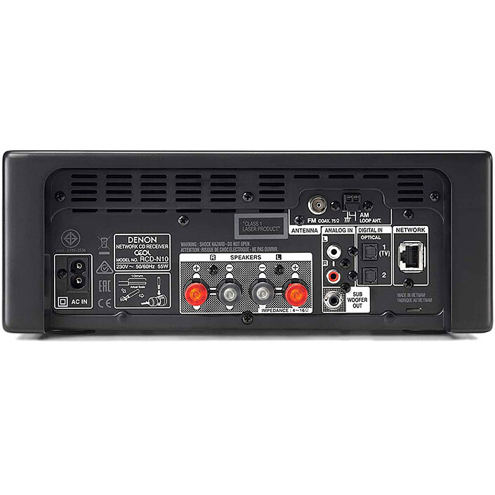 Avis Denon CEOL N10 Noir + Focal Chora 806 Noir