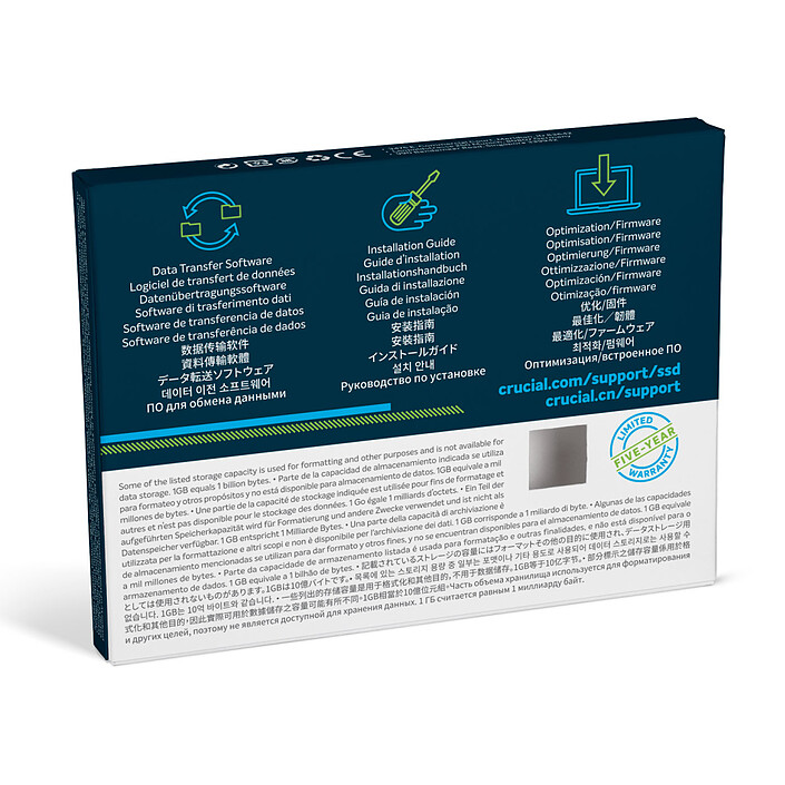 Acquista Crucial P2 M.2 PCIe NVMe 250GB