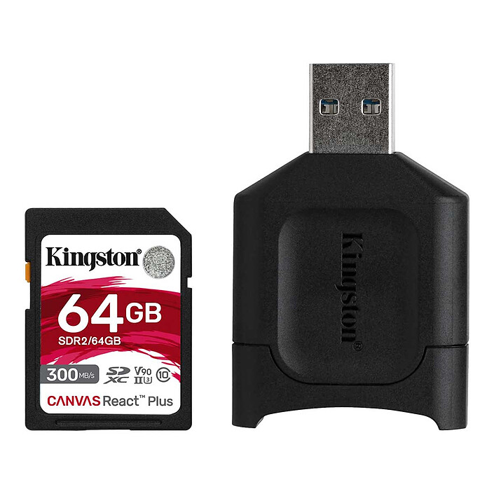 Kingston Canvas React Plus SDCR2/64GB
