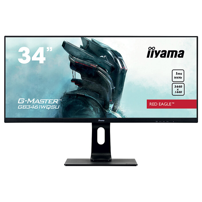 iiyama 34" LED - G-MASTER GB3461WQSU-B1 Red Eagle