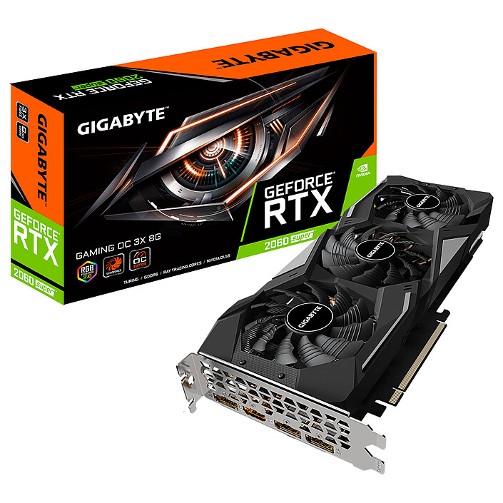 Gigabyte GeForce RTX 2060 SUPER GAMING OC 3X 8G (rev 2.0)