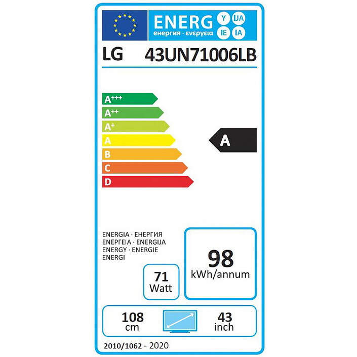 LG 43UN7100 pas cher