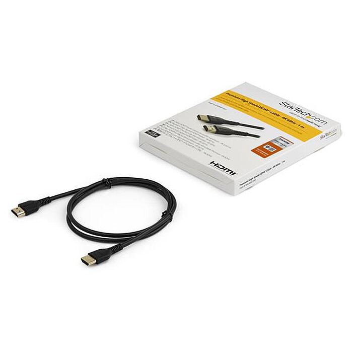 Acheter StarTech.com Câble HDMI 4K 60 Hz avec Ethernet - Premium - 1 m