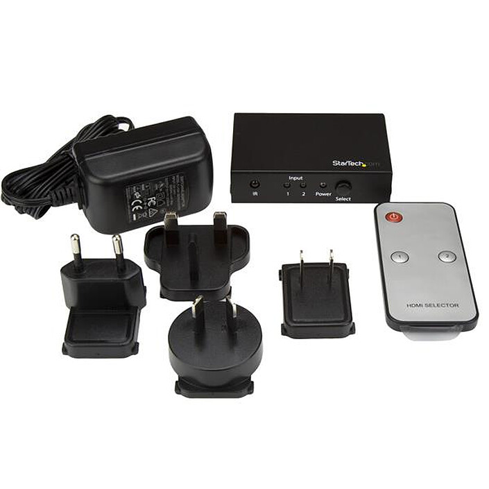 Conmutador HDMI de 2 entradas 4K 60 Hz de StarTech.com a bajo precio