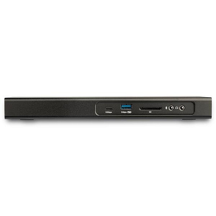 Avis StarTech.com Station d'accueil Thunderbolt 3 double affichage 4K 60 Hz pour PC portable avec emplacement SDD M.2 PCIe et lecteur de carte SD