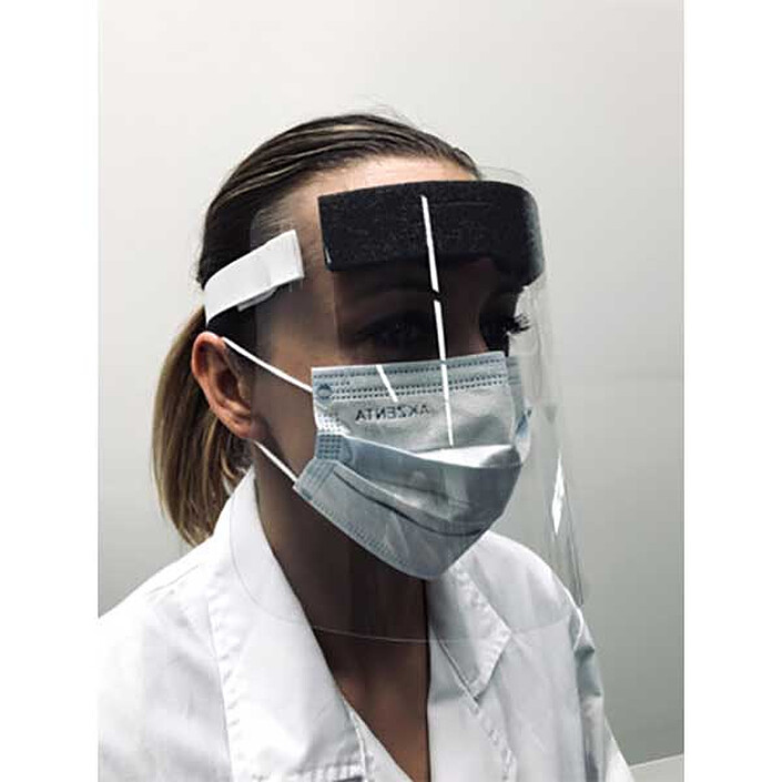 Exacompta Set of 10 Exascreen Individual Protective Visors