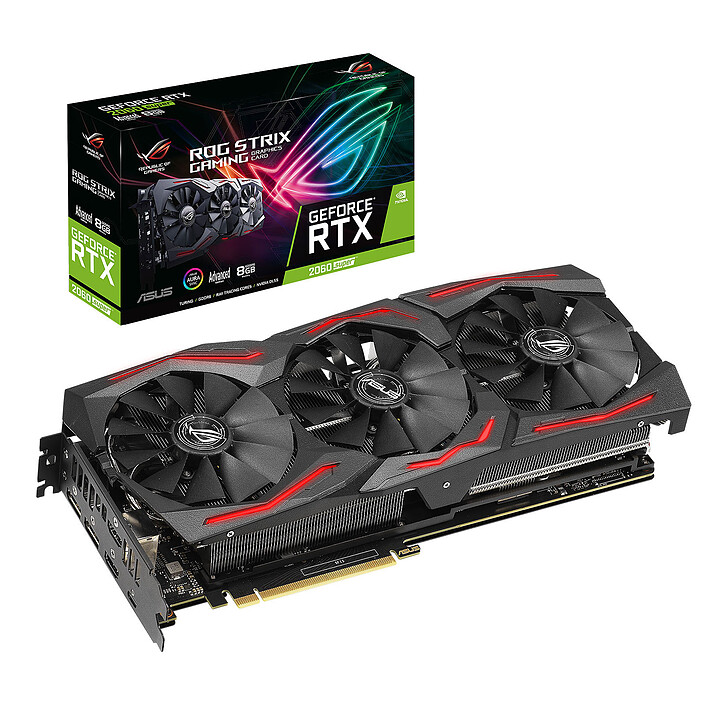 ASUS GeForce RTX 2060 SUPER ROG-STRIX-RTX2060S-A8G-EVO-GAMING