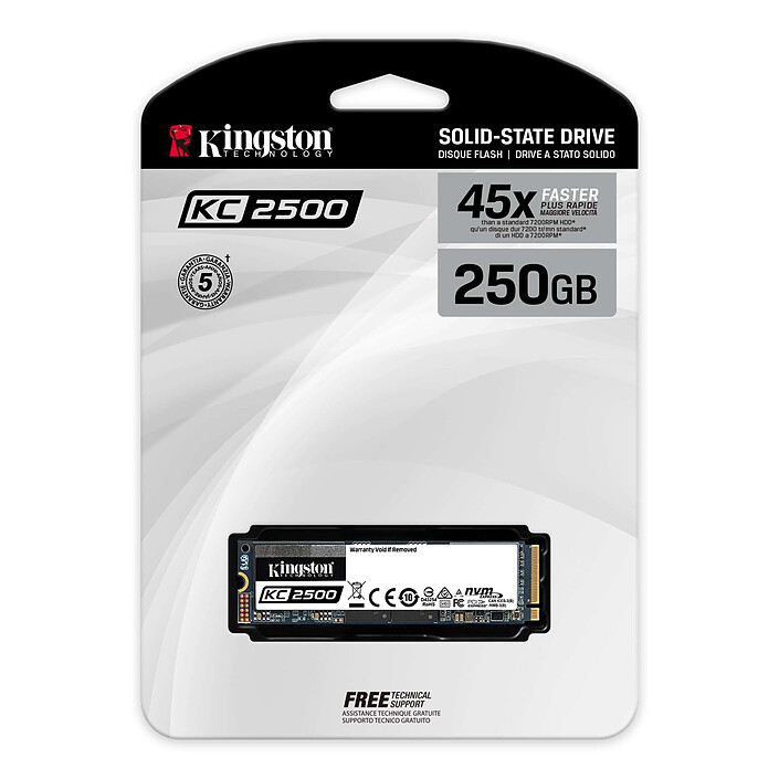 Review Kingston KC2500 250GB