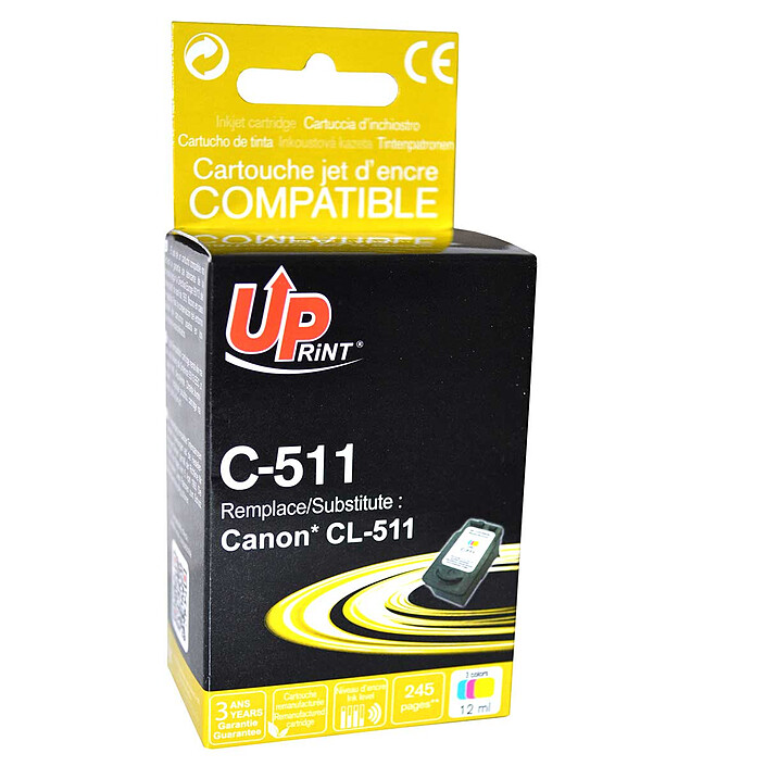 UPrint C-511 (cian/magenta/amarillo)