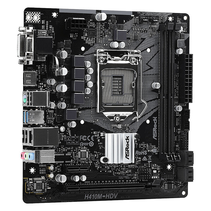 Review ASRock H410M-HDV