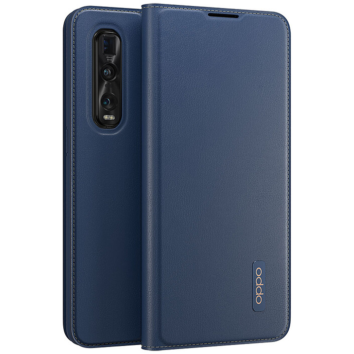OPPO Flip Cover Bleu Find X2 Pro