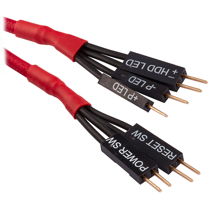 Nota Corsair - Kit di espansione del pannello frontale coperto (30cm) - Rosso